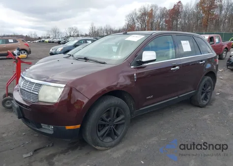 2010 Lincoln Mkx z USA, uszkodzony, nr VIN 2LMDJ8JC4ABJ22205
